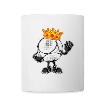 Tenue Boule King pour les joueurs de boules pour les boules - Mug blanc - blanc - Devant