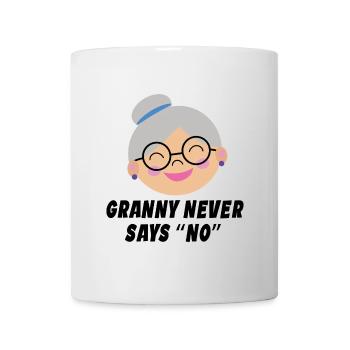 Grand-mère Lunettes humoristiques Déclaration Grand-mère - Mug blanc - blanc - Devant