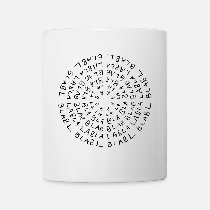 Bla bla bla - Mug - white