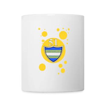 Blason Marne 51 - Mug blanc - blanc - Devant