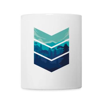 Abstract Art Creative Drawing Forms - Mug - white - Front