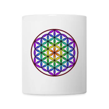 Abstract Art Colorful Modern Creative Painting - Mug - white - Front
