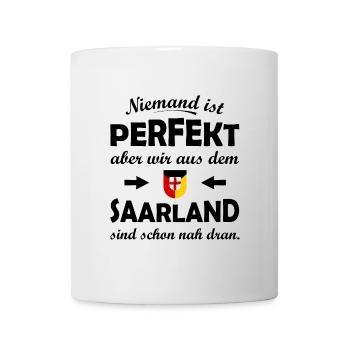 Der Saarländer - Tasse - Weiß - Vorne