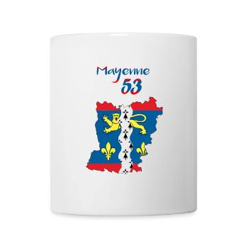Mayenne - Tasse - Weiß - Vorne
