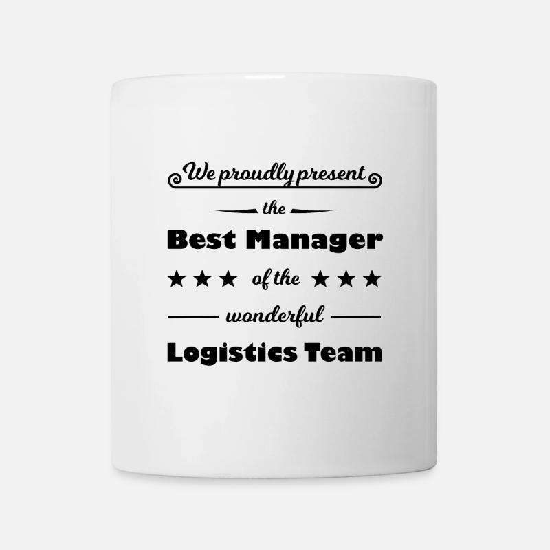 Le meilleur responsable logistique - Mug blanc - blanc