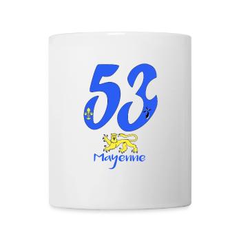Mayenne - Tasse - Weiß - Vorne