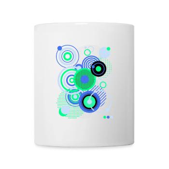 Pattern Colorful Illustration Abstract Art Creative - Mug - white - Front