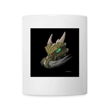Dragon smoking hot poster - Mug - white - Front