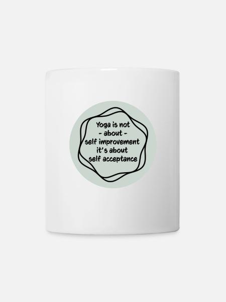 Yoga - Tasse - Weiß