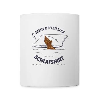 Tapir Schlafshirt Lieblingstier Geschenkidee - Tasse - Weiß - Vorne