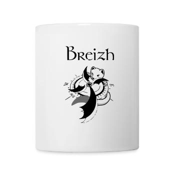 Breizh - Mug blanc - blanc - Devant