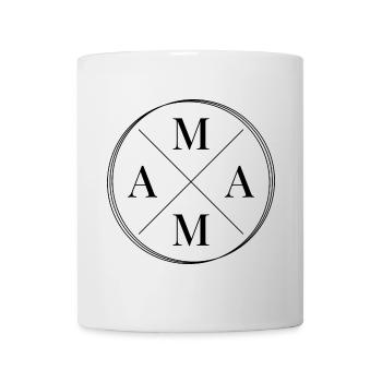 Mama - Tasse - Weiß - Vorne