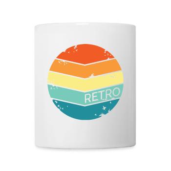 retro symbol kreis Kreise Logo symbole classic - Tasse - Weiß - Vorne