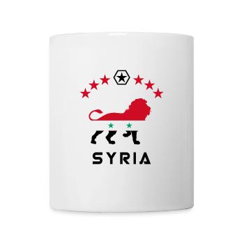 Syria lion design - Mug - white - Front