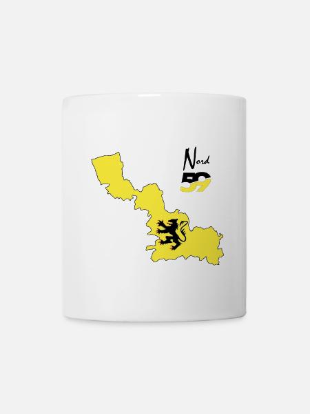 Norden - Tasse - Weiß
