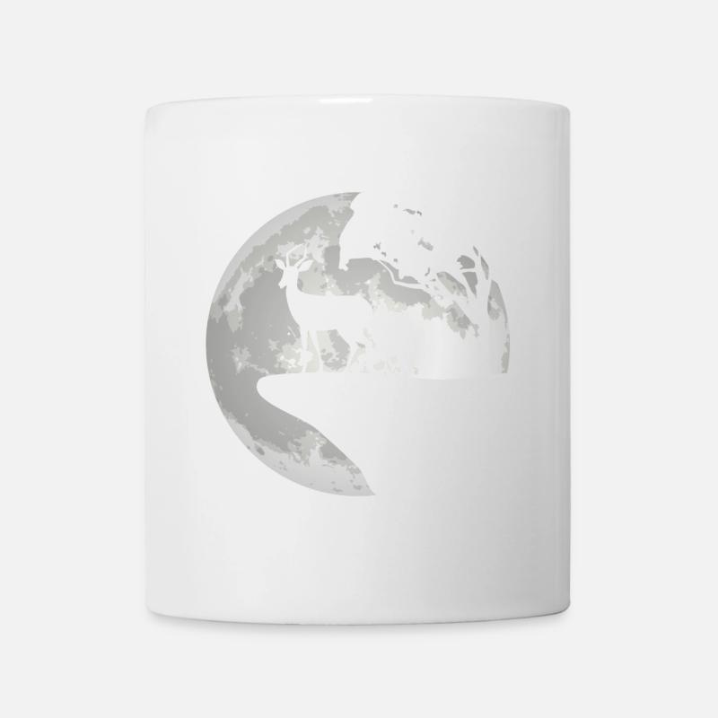 Impala Antelope Full Moon Africa Gift - Mug - white