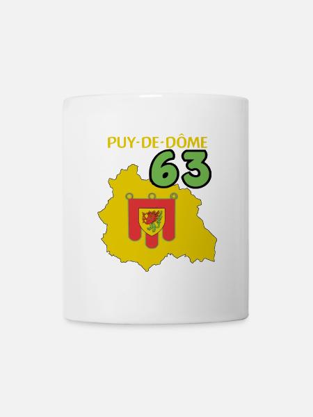 Puy de Dôme - Mug blanc - blanc