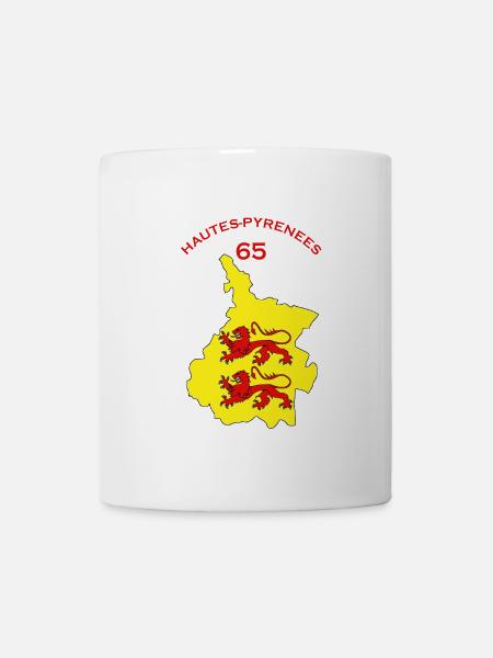 Hautes-pyrénées - Mug blanc - blanc