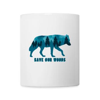 Climate Change Environmental Protection Wolf - Mug - white - Front