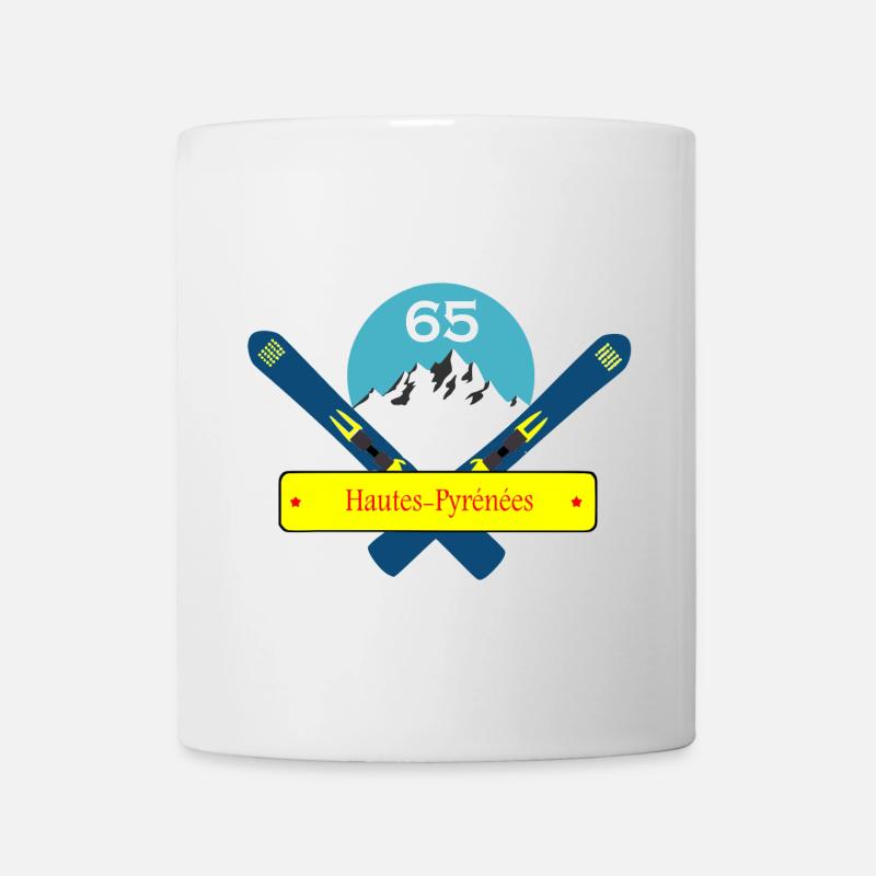 Hautes-pyrénées - Mug blanc - blanc
