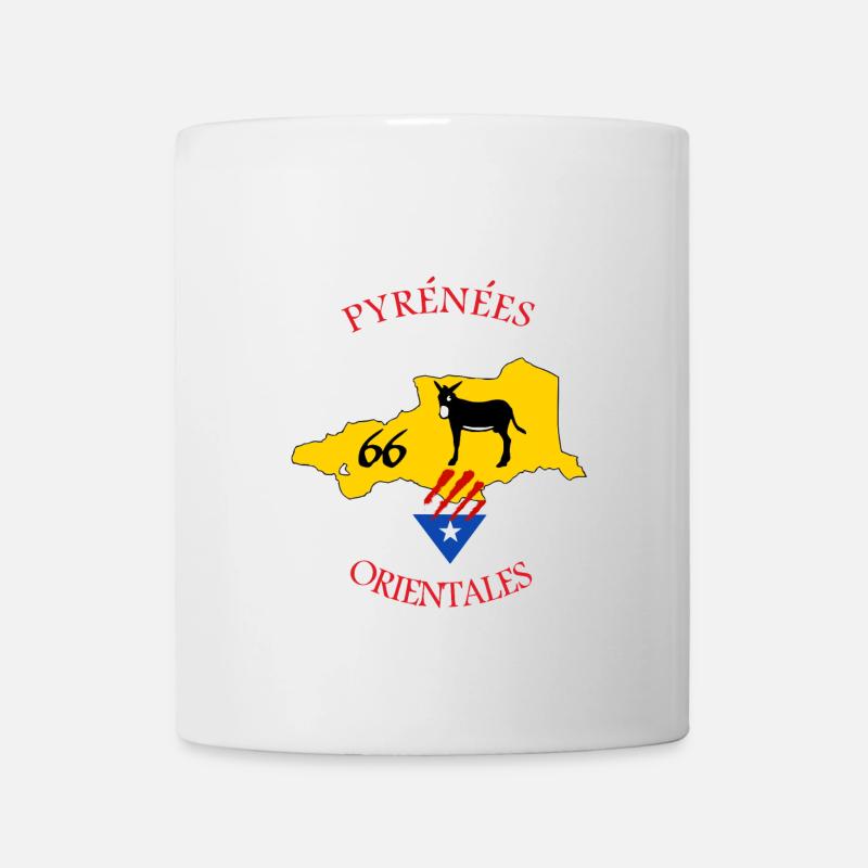Pyrénées orientales - Mug blanc - blanc