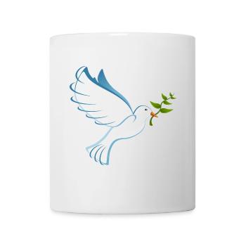 Dove of Peace - Mug - white - Front