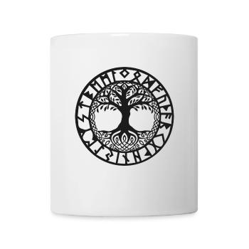 Baum des Lebens Symbol Der Wikinger - Tasse - Weiß - Vorne