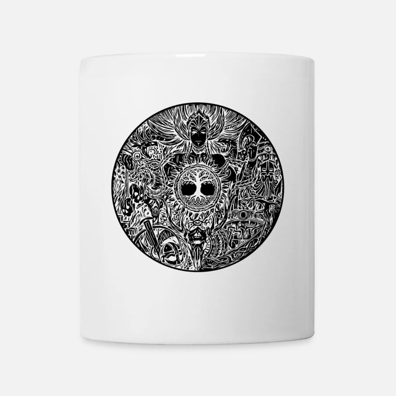 Viking Valkyrie Valkyrie - Mug blanc - blanc