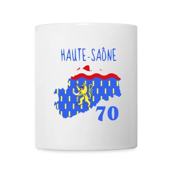 Haute-Saône - Tasse - Weiß - Vorne