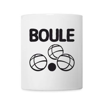 Boules de boules pour joueurs de pétanque - Mug blanc - blanc - Devant