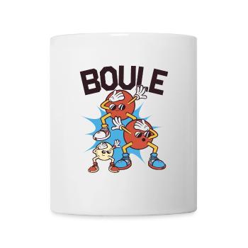 Tenue de pétanque boule pour boule bouler - Mug blanc - blanc - Devant