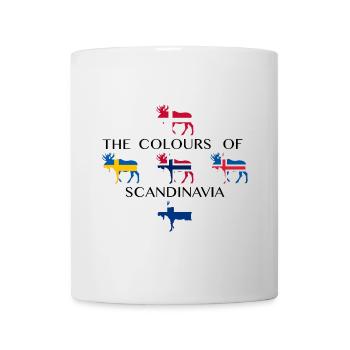 Scandinavia Flags Moose Colors Norway - Mug - white - Front