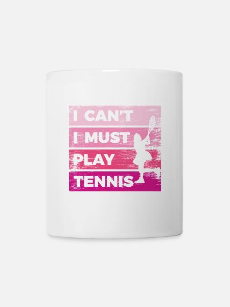Tennis filles - Mug blanc - blanc