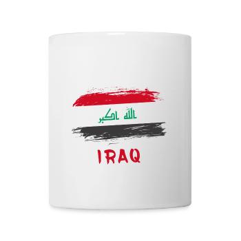 Team Iraq flag design - Mug - white - Front