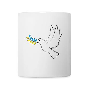 Dove of Peace Ukraine - Mug - white - Front