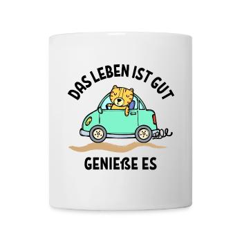 Auto Statement Autofahren Autofahrer Wagen - Tasse - Weiß - Vorne
