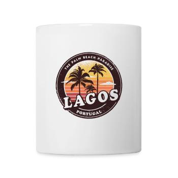 Lagos Portugal beach design - Mug - white - Front