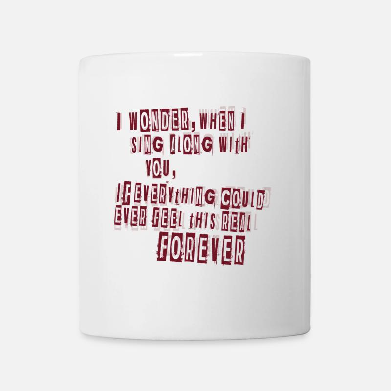Everlong Lyrics - Tasse - Weiß