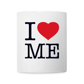 I LOVE ME - Tasse - Weiß - Vorne
