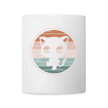 Katze Katzen - Tasse - Weiß - Vorne