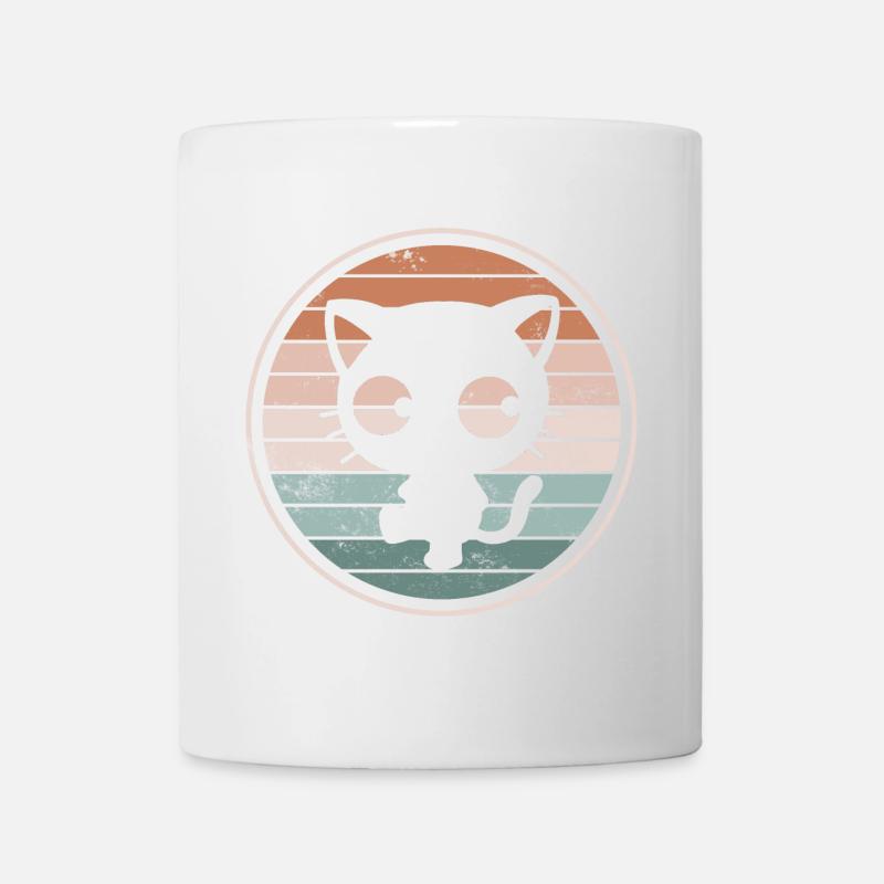 Katze Katzen - Tasse - Weiß