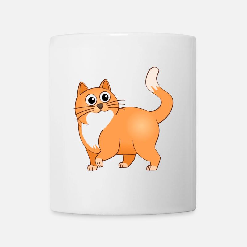 The cheerful orange hangover. - Mug - white