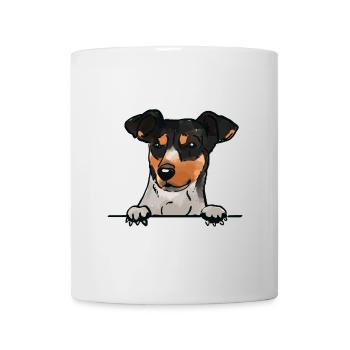 Chien de chasse au rat andalou pour les amateurs de chiens qui regardent - Mug blanc - blanc - Devant