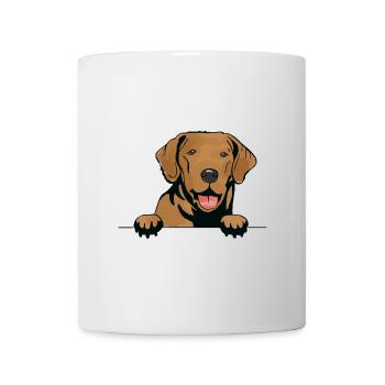 Broholmer Hund für spähende Hundeliebhaber - Tasse - Weiß - Vorne