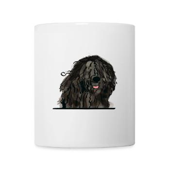 Bergamasco Schäferhund für guckende Hundeliebhaber - Tasse - Weiß - Vorne