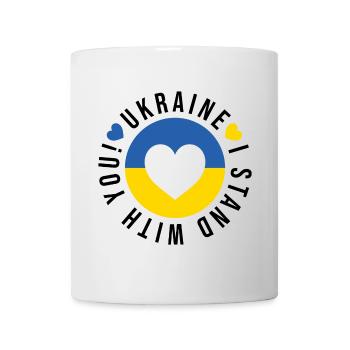Ukraine! I Stand with You - Mug - white - Front