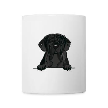Neapolitan Mastiff Dog for Peeking Dog Lovers - Mug - white - Front