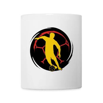 Fussball - Fussballer - Tasse - Weiß - Vorne