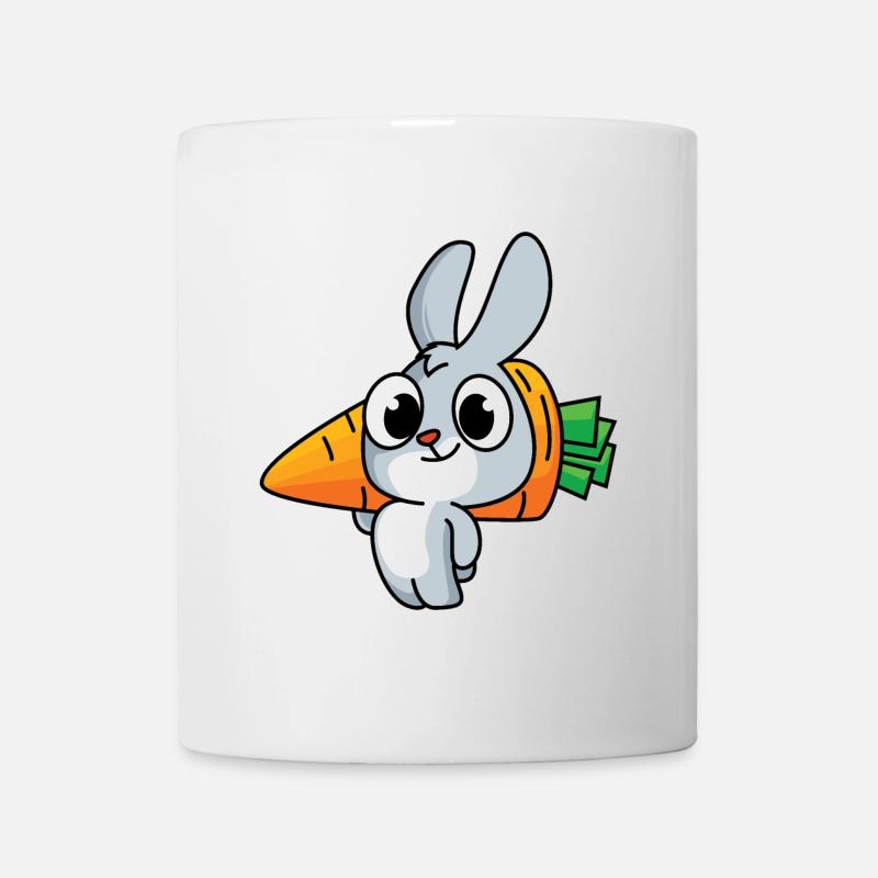 Fleißiges Häschen - Tasse - Weiß