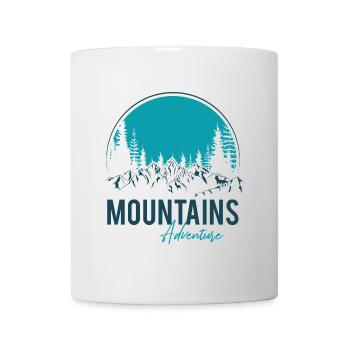 Mountains Adventure - Mug - white - Front